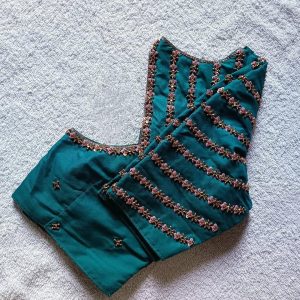 bead aariwork blouse