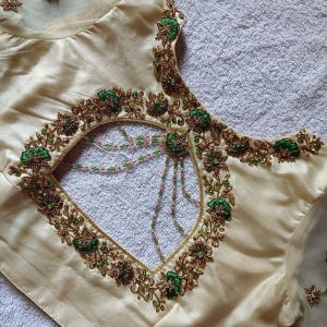 bridal aariwork blouse